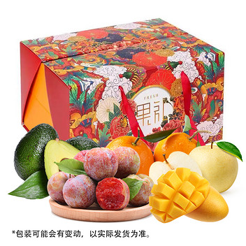 信农宜食混装水果礼盒7种约5kg