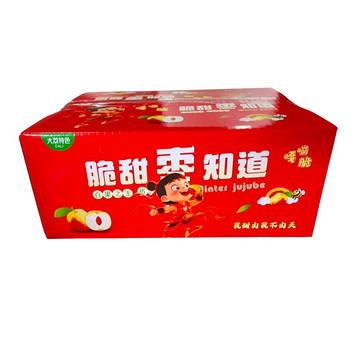 陕西大荔冬枣3斤彩箱单果20g