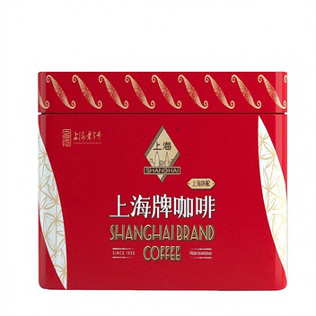 上海牌深度烘焙滤泡式挂耳咖啡红罐150g
