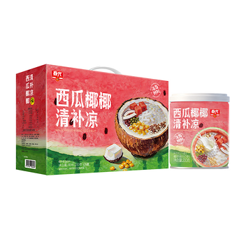 春光西瓜椰椰清补凉植物蛋白饮料礼盒200g*8