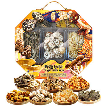 卡宴野趣珍味山珍干货礼盒538g