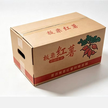 陕西板栗红薯3斤快递箱约7-13根