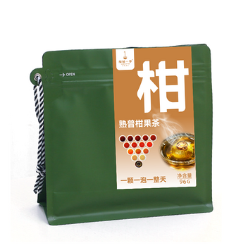 得一茶熟普柑果茶96g