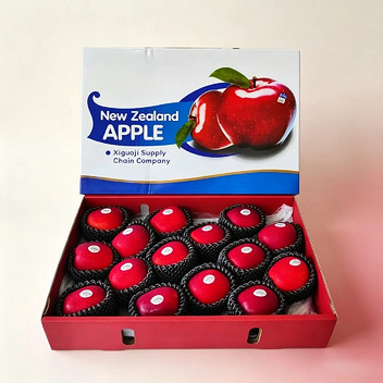 新西兰玫瑰苹果大果15粒礼盒装 单果约230g