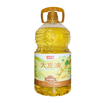 金农溪非转基因一级大豆油5L