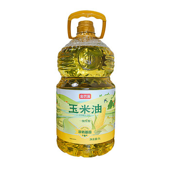 金农溪非转基因一级压榨玉米油5L