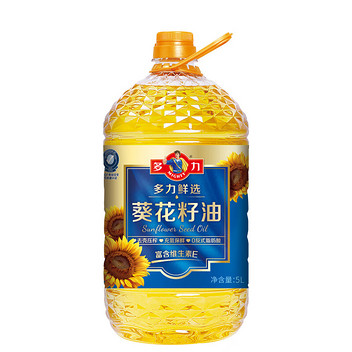 多力鲜选葵花籽油5L