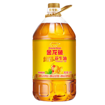 金龙鱼纯香花生油4L