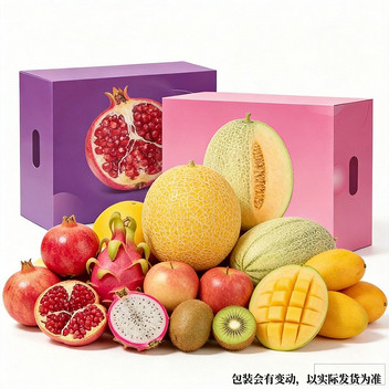 美久鲜享AB10六种水果组合约23.8kg